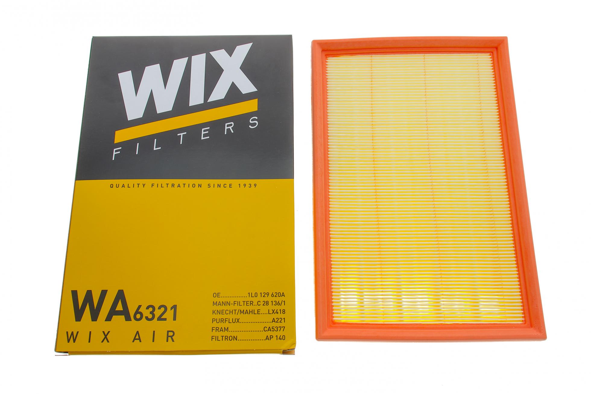 WA6321 WIX FILTERS